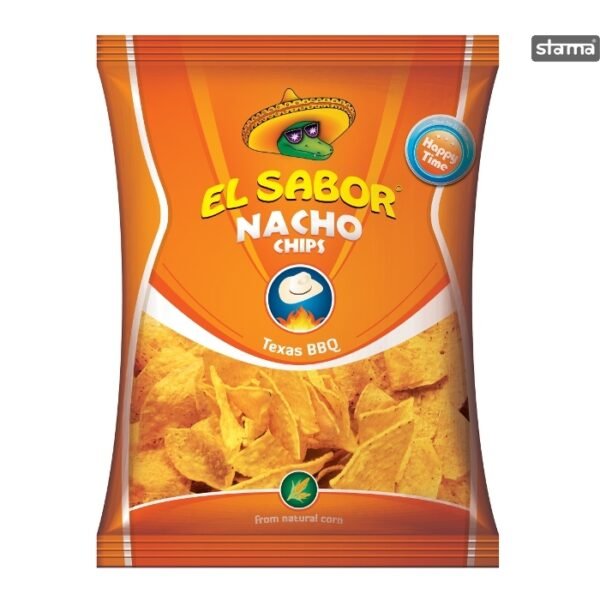 EL SABOR Nacho Chip BBQ Party Size 225g