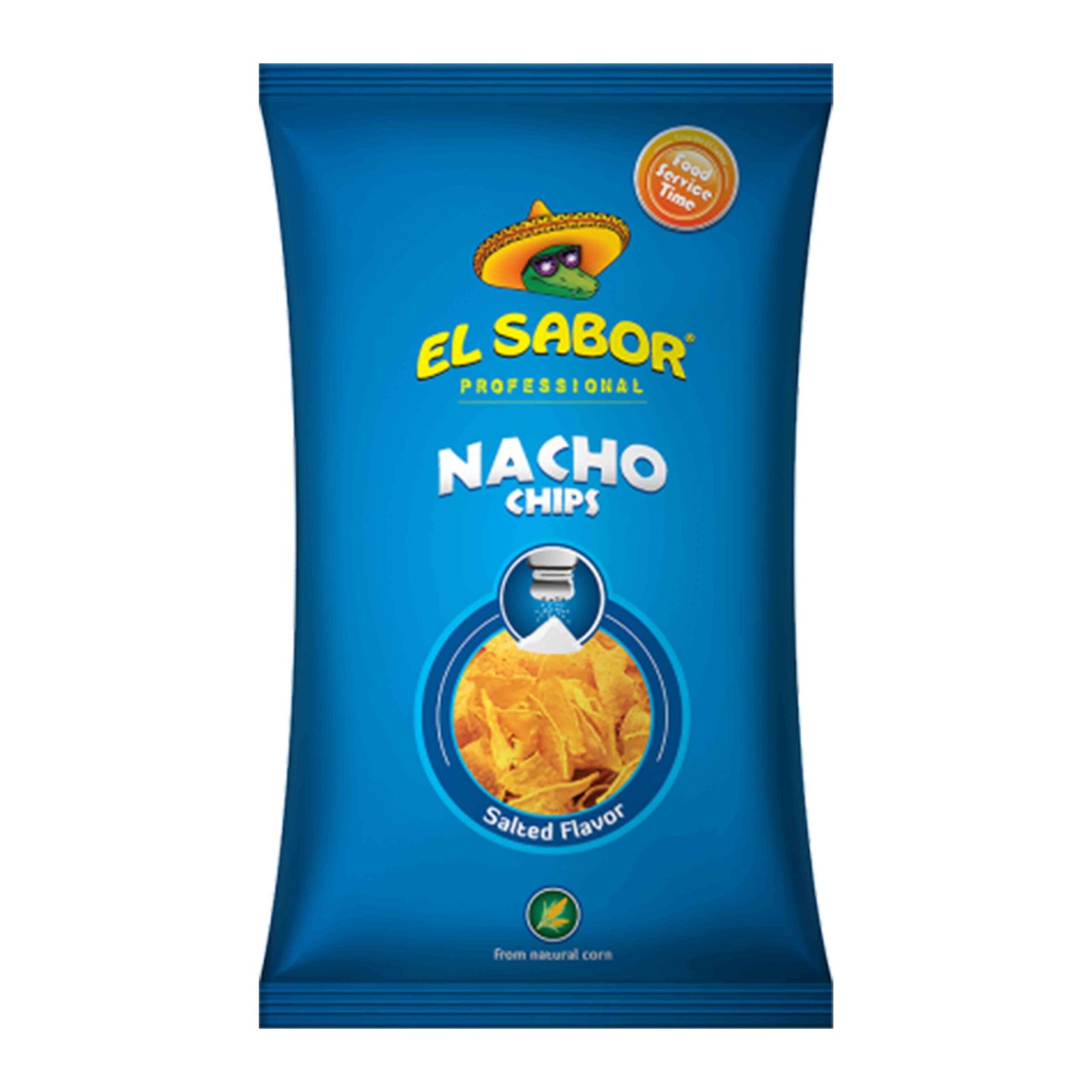 Untitled-f Nacho Chips Salted Food Service Size 500g (EL SABOR) - Image 1